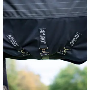 Wasserdichte Gartendecke für Pony Horseware Amigo 1200D FieldSafe Reflectech 0g image-2