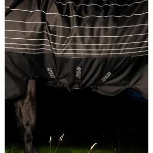 Wasserdichte Gartendecke für Pony Horseware Amigo 1200D FieldSafe Reflectech 0g image-6