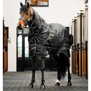 Stable rug for pony with neck cover Horseware Easy-Layer 200g