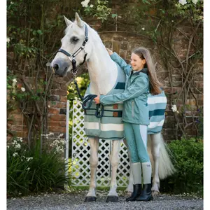 Drying Polar Fleece Blanket for Pony Horseware Newmarket image-2