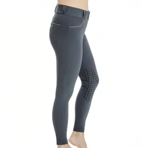 Mid Grip Equestrian Trousers High Waist Women Horseware Newmarket image-1