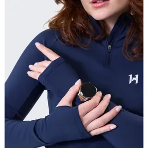 Women's zip-up riding shirt Horseware Stride image-3