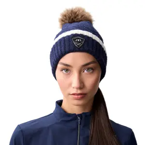 Wool Pom Pom Beanie for Women Horseware Alessandro Albanese