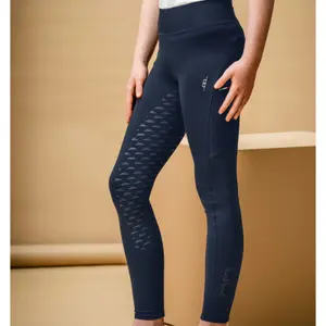 Girls' full grip riding leggings Horseware Bina image-1