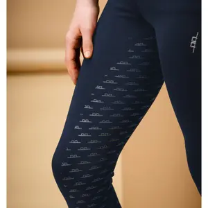 Girls' full grip riding leggings Horseware Bina image-5