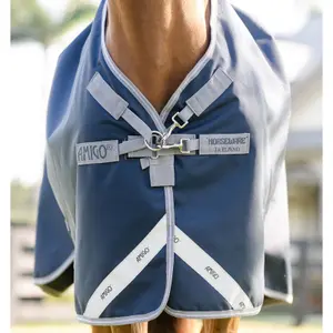 Hästtäcke för utomhusbruk med nackskydd Horseware Amigo 1200D 250g image-0