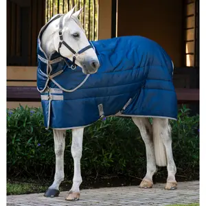 Couverture d'écurie isolant pour cheval Horseware Amigo Ripstop Plus Stable 200g image-0