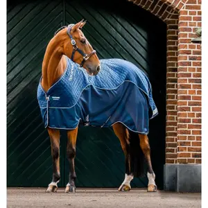 Waterproof fleece horse walker cover Horseware Signature 50g image-1