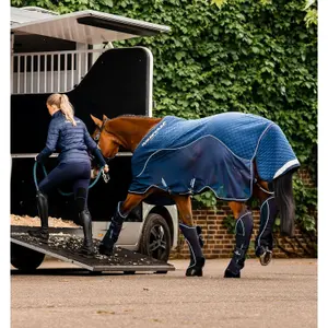 Waterproof fleece horse walker cover Horseware Signature 50g image-2