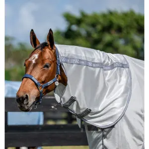 Manta antimoscas para caballo Horseware Amigo Bug Plus image-1