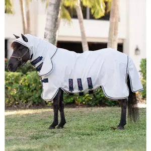 Fly rug for pony with neck cover Horseware Amigo image-0