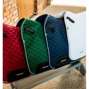 Dressage saddle pad for horses Horseware Signature image-1