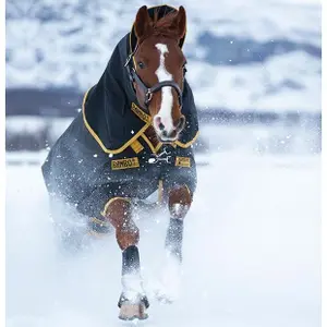 Tappeto da esterno con copricollo per cavalli Horseware Rambo Supreme Turnout 0g image-3