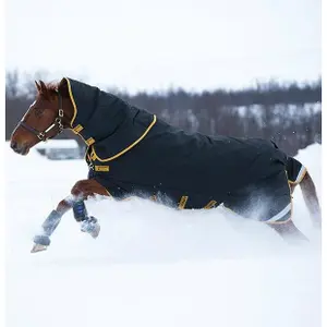 Tappeto da esterno con copricollo per cavalli Horseware Rambo Supreme Turnout 0g image-4