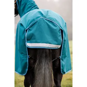 Outdoor horse blanket with neck cover Horseware Amigo Bravo 100g image-1