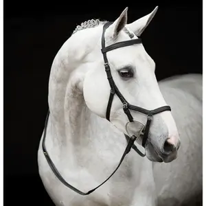 Snaffle bridles for competition Horseware Rambo Micklem image-0