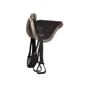 Riding Saddle without tree Horze Suede image-0