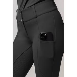 Pantaloni da equitazione full grip da donna Horze Grand Prix Pro image-4