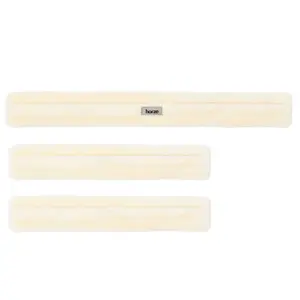 Accessoire de bridon pour cheval fourreaux de protection pour collier de chasse en fausse fourrure Horze Narvik (x3) image-0