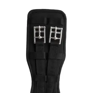 Neoprenowy popręg jeździecki z fartuchem z elastyczną oPopręgką Horze Samara image-2