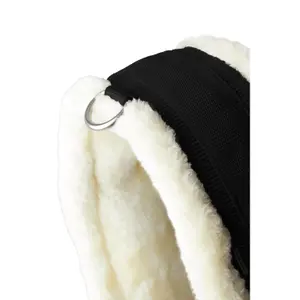 Cincha de neopreno con piel sintética no desmontable para caballos Horze Kyiv image-1