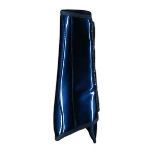 Closed front gaiters for horses with sequined tendon guard Horze image-3