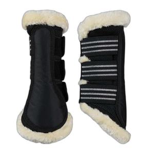 19206-099-closed-front-horse-gaiters-with-fur-and-tendon-protection-horze-lincoln-black