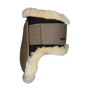 Fetlock gaiters with faux fur lining Horze Windsor image-3