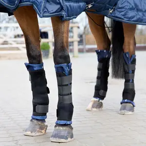 Rear stable gaiters for horses Horze Pro image-1