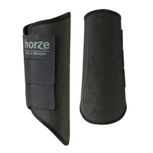 Closed horse gaiters with sheepskin lining Horze image-2