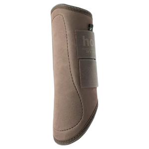 Closed horse gaiters with sheepskin lining Horze image-4