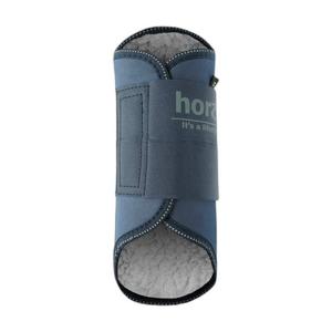 Closed horse gaiters with sheepskin lining Horze image-1
