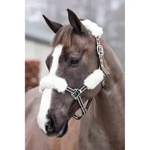 Set of 4 fur halters for horses Horze image-1