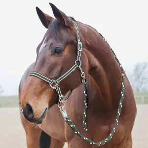 Lanyard with anti-panic carabiner for horses Horze Nice image-1
