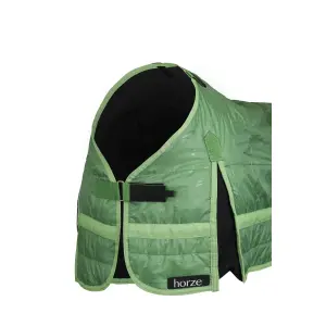 Fleece-lined blanket for horses Horze Quebec 100g image-1