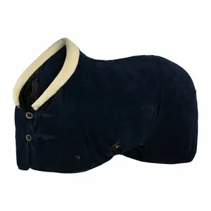 Fleece Blanket with fur neckline Horze Lincoln image-0