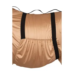 Anti-eczema blanket with belly flap and neck cover for horses Horze image-1