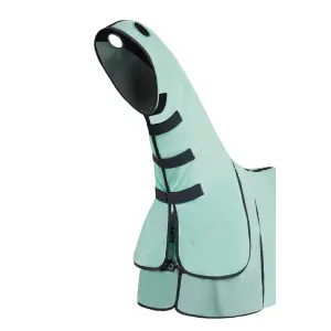 Tapete para cavalos de exterior com gola amovível e proteção UV Horze Paso Fino image-1