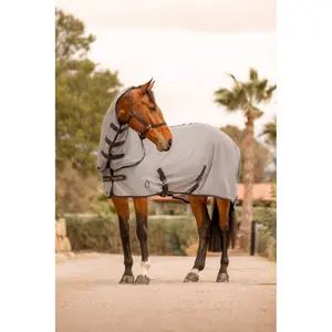 Zewnętrzna derka dla koni z odpinanym kołnierzem i ochroną przed promieniowaniem UV Horze Paso Fino image-1