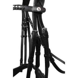 Bitless bridle for horses Horze Glamourdale Weymouth image-1