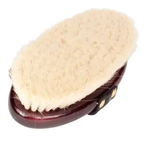 Soft goat hair horse brush Horze Delux image-1