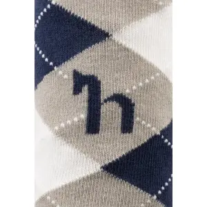Diamond-patterned riding socks Horze Holly image-1