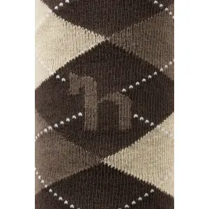 Diamond-patterned riding socks Horze Holly image-1