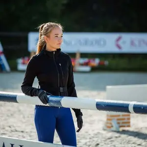 Stretch handschoenen met neopreen manchetten voor dames Horze image-4