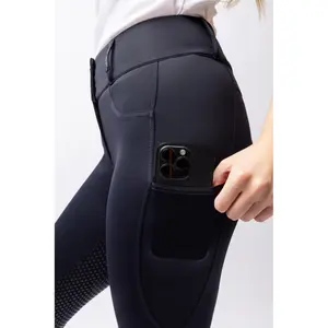 Pantaloni da equitazione full grip da donna Horze Evelyn image-4