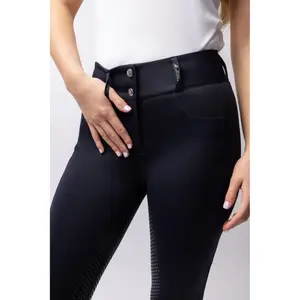 Pantaloni da equitazione full grip da donna Horze Evelyn image-5
