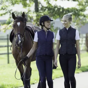Colete de equitação clássico feminino Horze image-1