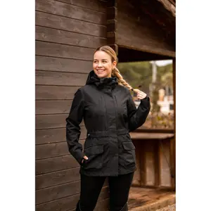 Women's waterproof jacket Horze Jadine Technical image-2