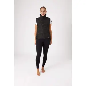 Women's sleeveless riding vest Horze Camo image-0