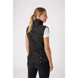 Women's sleeveless riding vest Horze Camo image-1